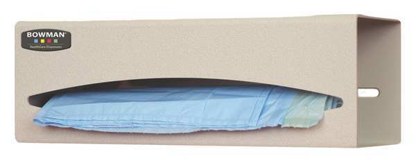 BOWMAN MFG CO BG001-0212 Bag Dispenser Single,ABS Plastic BOWMAN MFG CO BG001-0212 Bag Dispenser Single,ABS Plastic