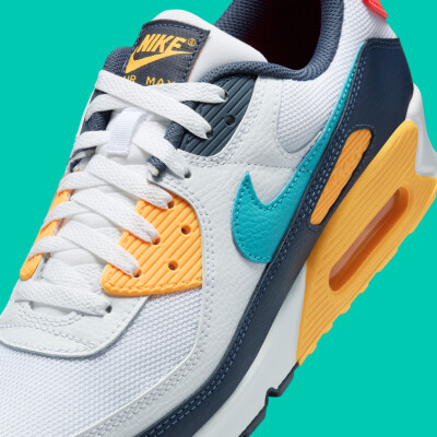 air max 90 neon blue