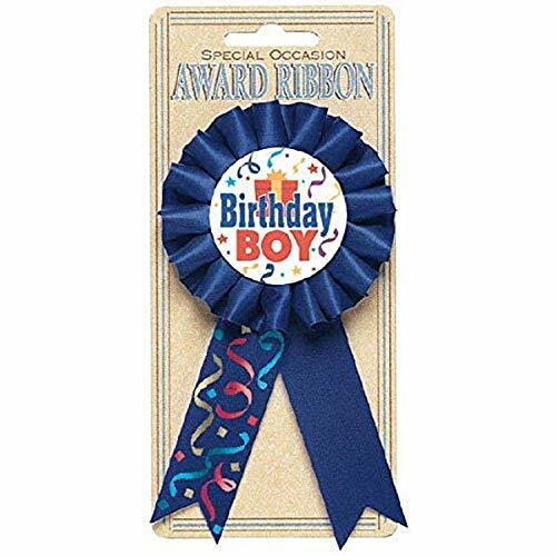 лента для вручения наград amscan Blue Birthday Award-1 шт бумажная 4790₽