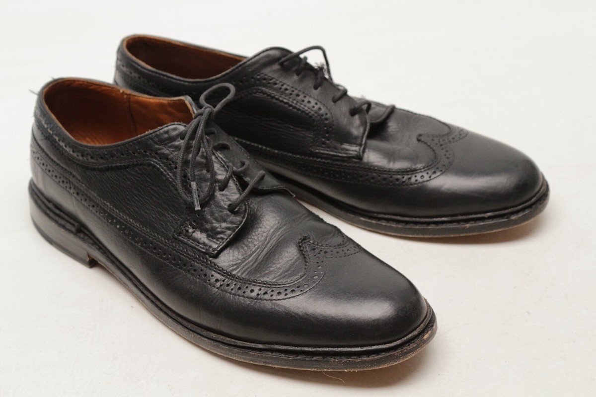 Frye Men’s Long Wingtip Oxford Dress Shoes – Black Leather – Size 10 D Amazon.com | Frye Men main image 2