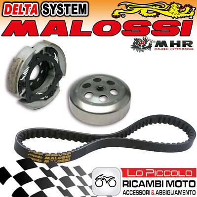FRICTION + DELTA SYSTEM BELL + MALOSSI BELT YAMAHA X MAX 250 ie 4T LC 2015