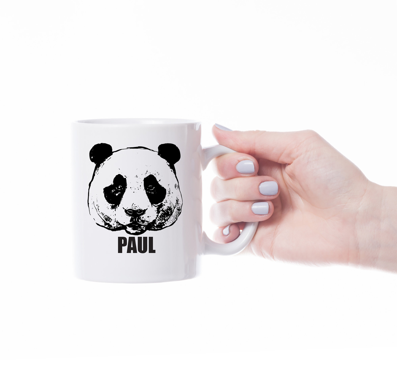 Panda Mug Panda Gifts For Her Panda Coffee Mug Personalized Panda Mug Animal Mug