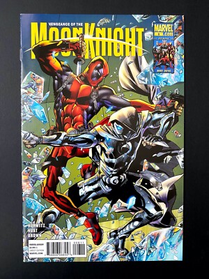  Vengeance of the Moon Knight #8 - 2010 - 2nd Deadpool vs Moon Knight - MARVEL