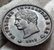 Napoleone I Re D'italia 1 Soldo 1813 Milano Ottimo Lotto 