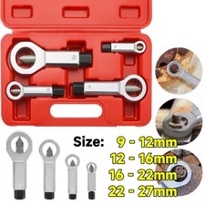 4pcs Nut Splitter Tool Broken Damaged Stuck Remover Puller Corroded Split Set 4pcs Nut Splitter Tool Broken Damaged Stuck Remover Puller Corroded Split Set