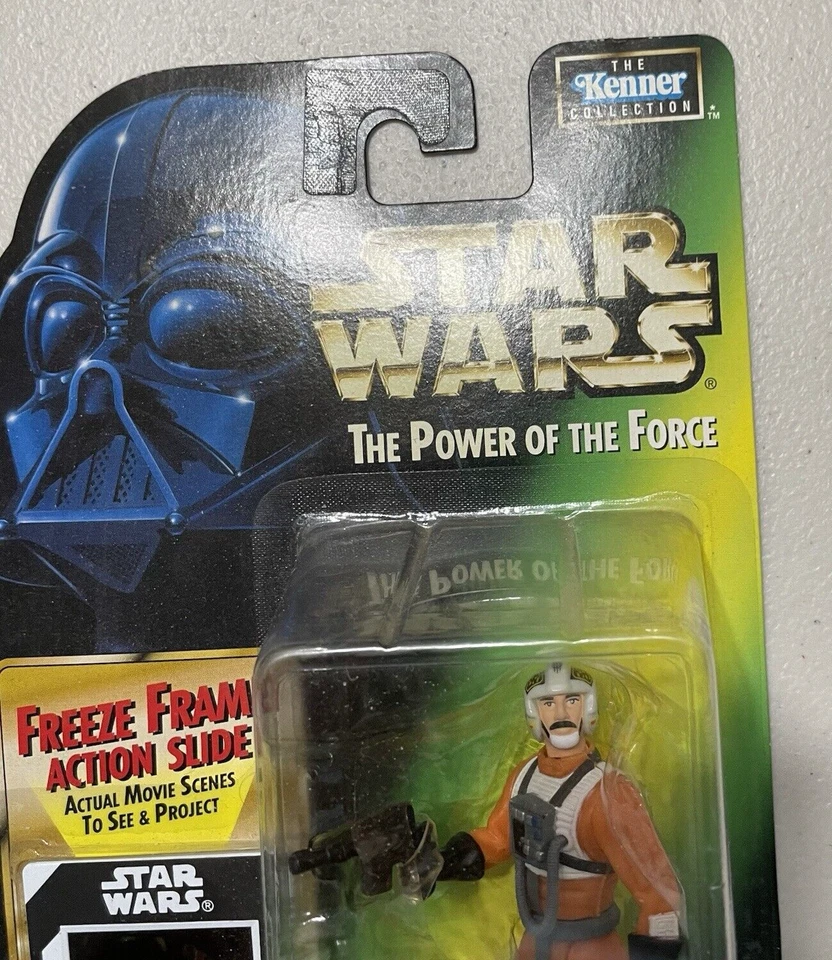 Star Wars Power of the Force BIGGS DARKLIGHTER Freeze Frame Kenner 1997 - Изображение 4 из 4
