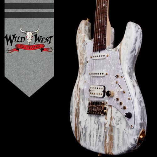 James Tyler USA Studio Elite Alder Body Indian Rosewood Board White Shmear 7.65