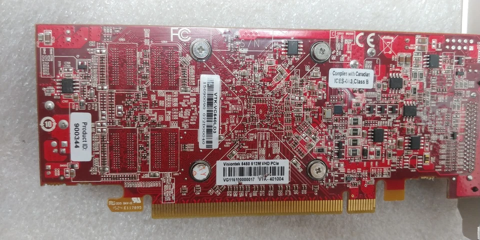 VisionTek Radeon 5450 SFF 512MB DDR3 3M PC1290685 GREAT CONDITION FREE SHIPPING! - Image 3 of 4