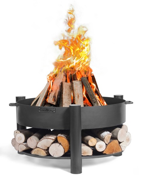 Feuerschale Montana 60 70 80 Cm Ø Grill Feuerstelle Feuerkorb Bbq Garten Stahl-image