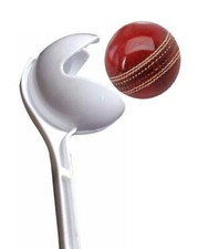 Quality Cricket Side Arm Ball Thrower White with Leather Ball US