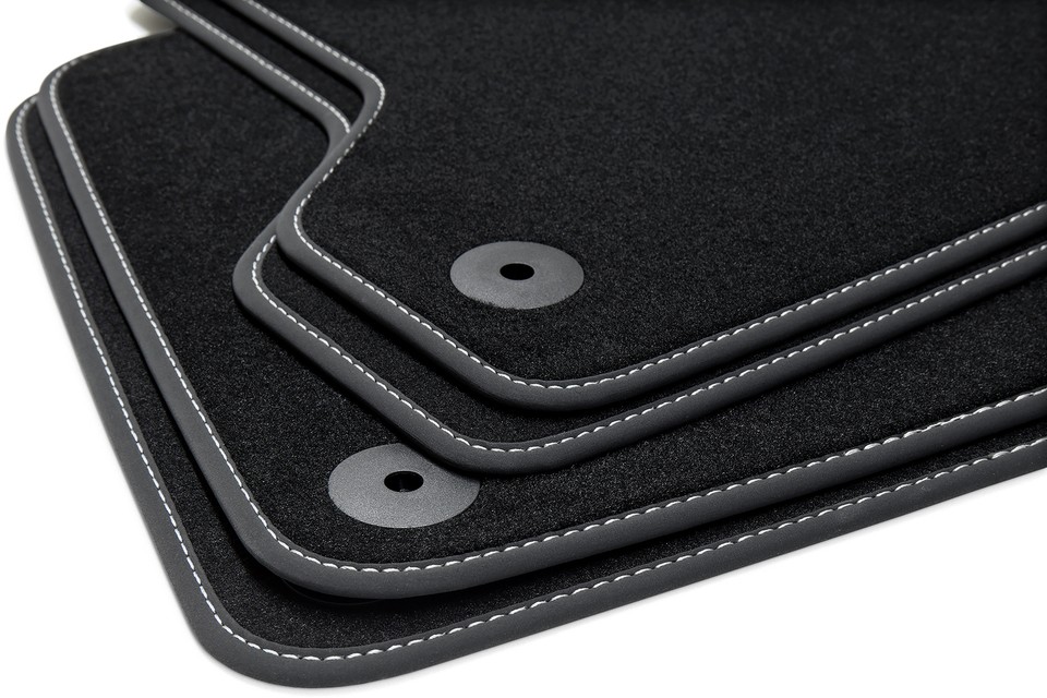 AUTOELEGANCETUNING - AUTOELEGANCETUNING - Set di tappetini in gomma per tappetini Audi A4 8E B6 B7 Seat Exeo tappetini in