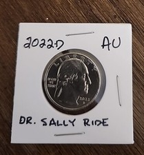 2022-D Dr. Sally Ride Quarter - Circulated AU