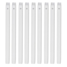 JMU Disposable Dental HVE Tips High Volume Evacuator Suction Tips Vented White