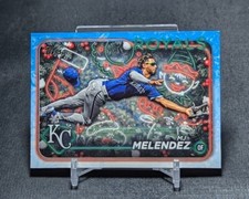 MJ Melendez 2024 Topps Holiday Baseball Card #H89 Kansas City Royals