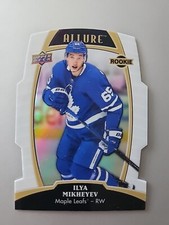 2019-20 Allure Hockey White Rainbow Rookie Ilya Mikheyev #64 Toronto Maple Leafs