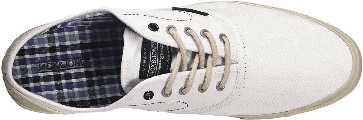 Jack &amp; Jones JJ Spider, Scarpe Sportive Uomo, Bianco (Blanc
