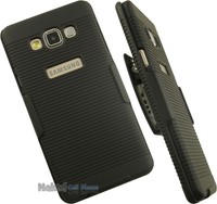 Black Rubberized Hard Case + Belt Clip Holster Stand For Samsung Galaxy A7 A7000 on sale Black Rubberized Hard Case + Belt Clip Holster Stand For Samsung Galaxy A7 A7000 on sale