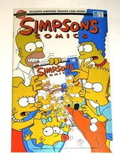 1994 Simpsons Comics #4 & BUSMAN FLIP BOOK Bongo IT'S IN THE CARDS MATT GROENING