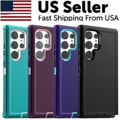 For Samsung Galaxy S24 S23 S22 S21 S10 S9 Note 20 10 Shockproof Hard Case Cover