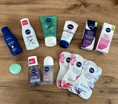 NIVEA Pflegeprodukte Paket mit 12 Teilen - NP ca. 36,-   - NEU & OVP