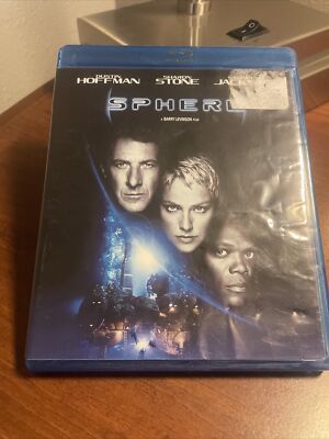Sphere (Blu-ray, 1998) Sci-Fi Sharron Stone Dustin Hoffman Samuel Jackson OOP
