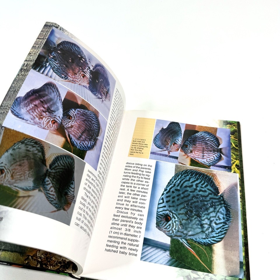Back to Nature Guide to Discus Dick Au Hardcover Book Fish | eBay Australia