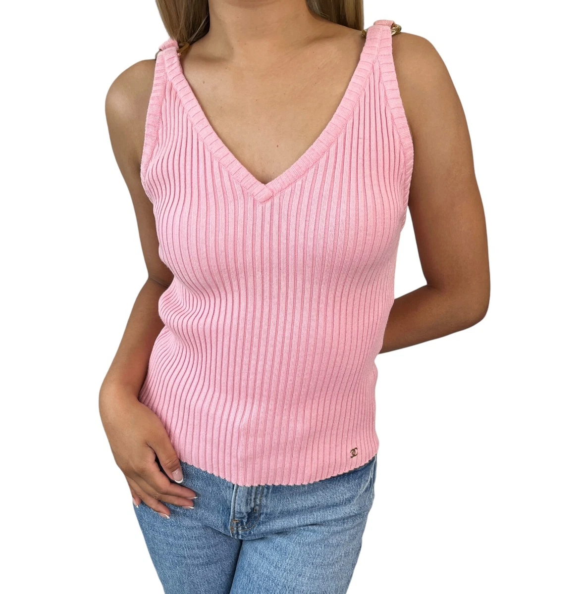 CHANEL Cotton Tank Tops for Women for sale | eBay CHANEL Cotton Tank Tops for Women for sale | eBay