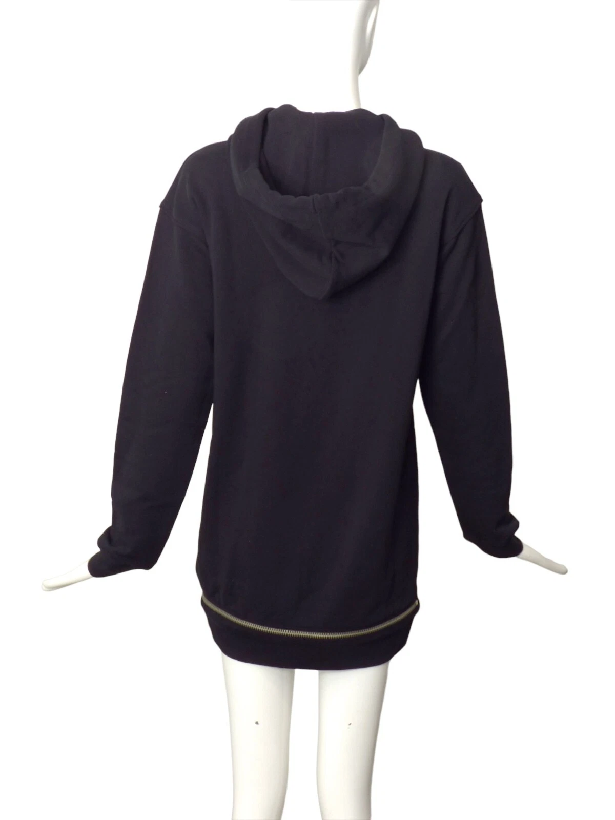 MOSCHINO COUTURE Abito nero con cappuccio Couture Wars 2018 nuovo con etichette taglia 2