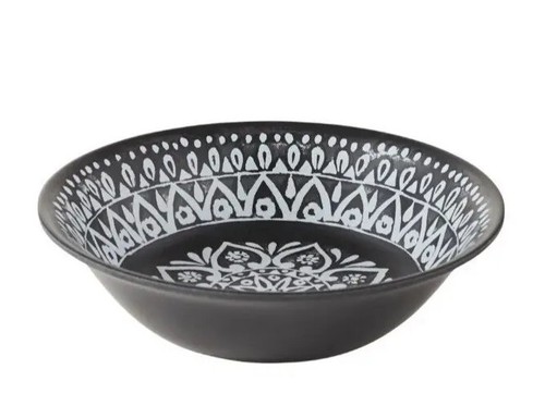 Set of Four (4) ~ Member's Mark ~ Melamine ~ MARAKECH ~ 7.5" Dia. Cereal Bowls - Picture 3 of 5