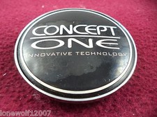 Concept One Wheels Black Chrome Custom Wheel Center Caps 087 1 Cap