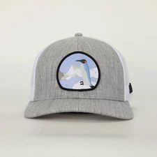 "Eldiz" - Unique baseball penguin cap with netting, Artwork hat, adjustable