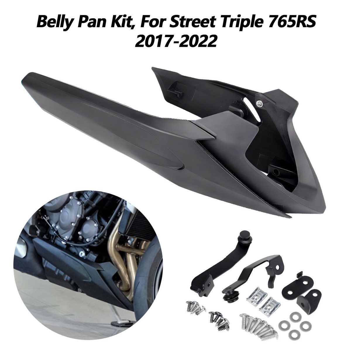 パピルス Bellypan Kit Lower Fairing For Triumph Street Triple 765RS,765R,S