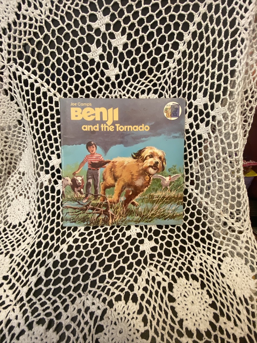 Benji and the Tornado Library Binding Gina 1981 Edition
