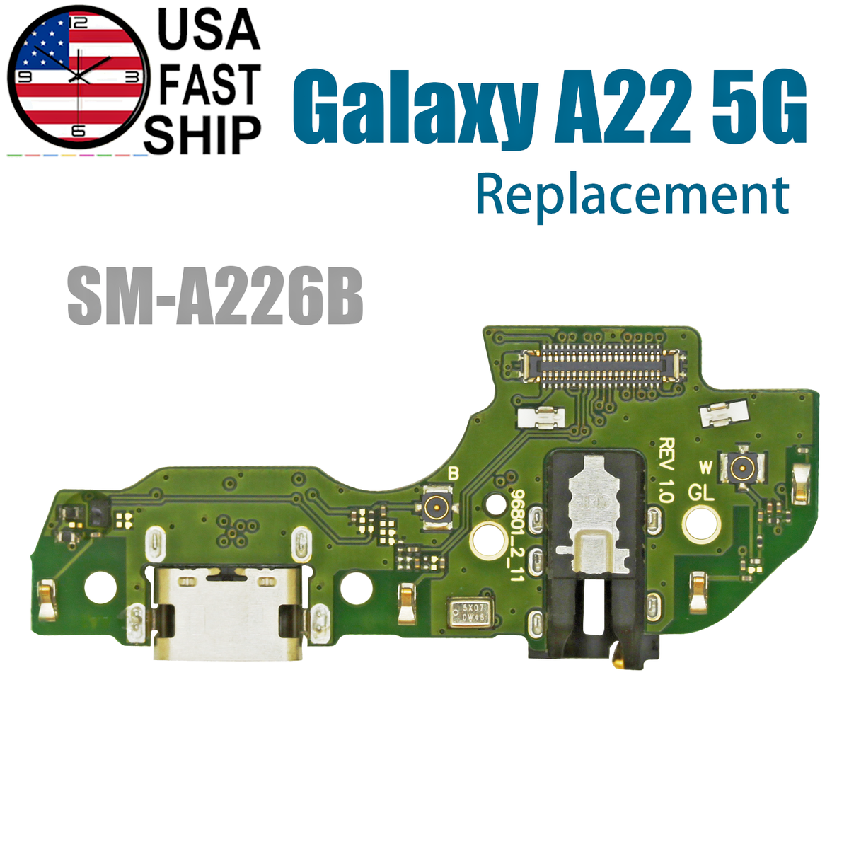 New USB Charging Port Board Connector Dock For Samsung Galaxy A22