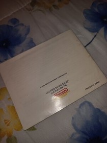 Thundercade Manual Booklet NES Nintendo Entertainment System Authentic Official