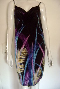 colourful wrap dress