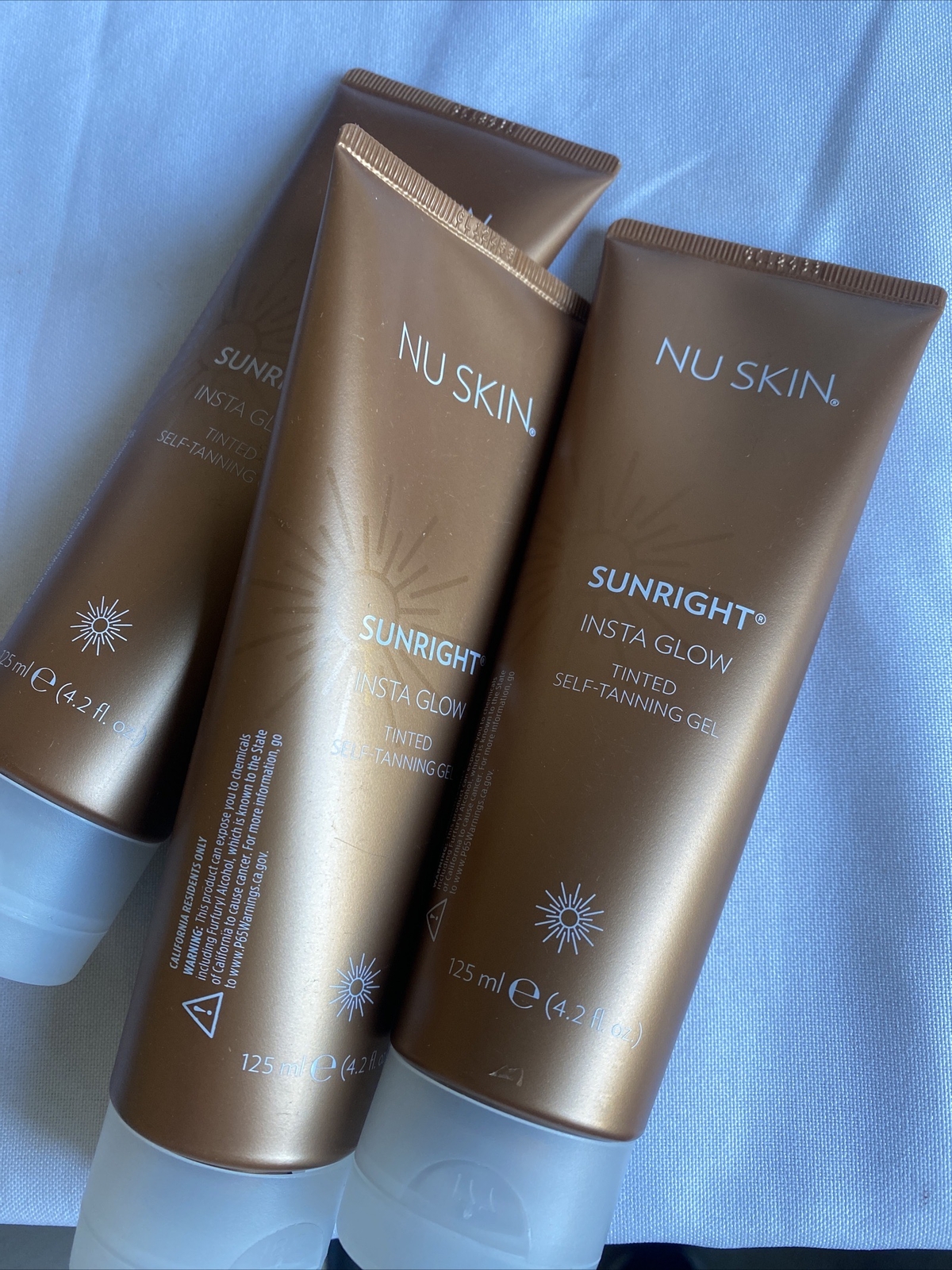 NU SKIN SUNRIGHT INSTA GLOW TINTED SELF TANNING GEL 🌺NEW STOCK 🌺 eBay