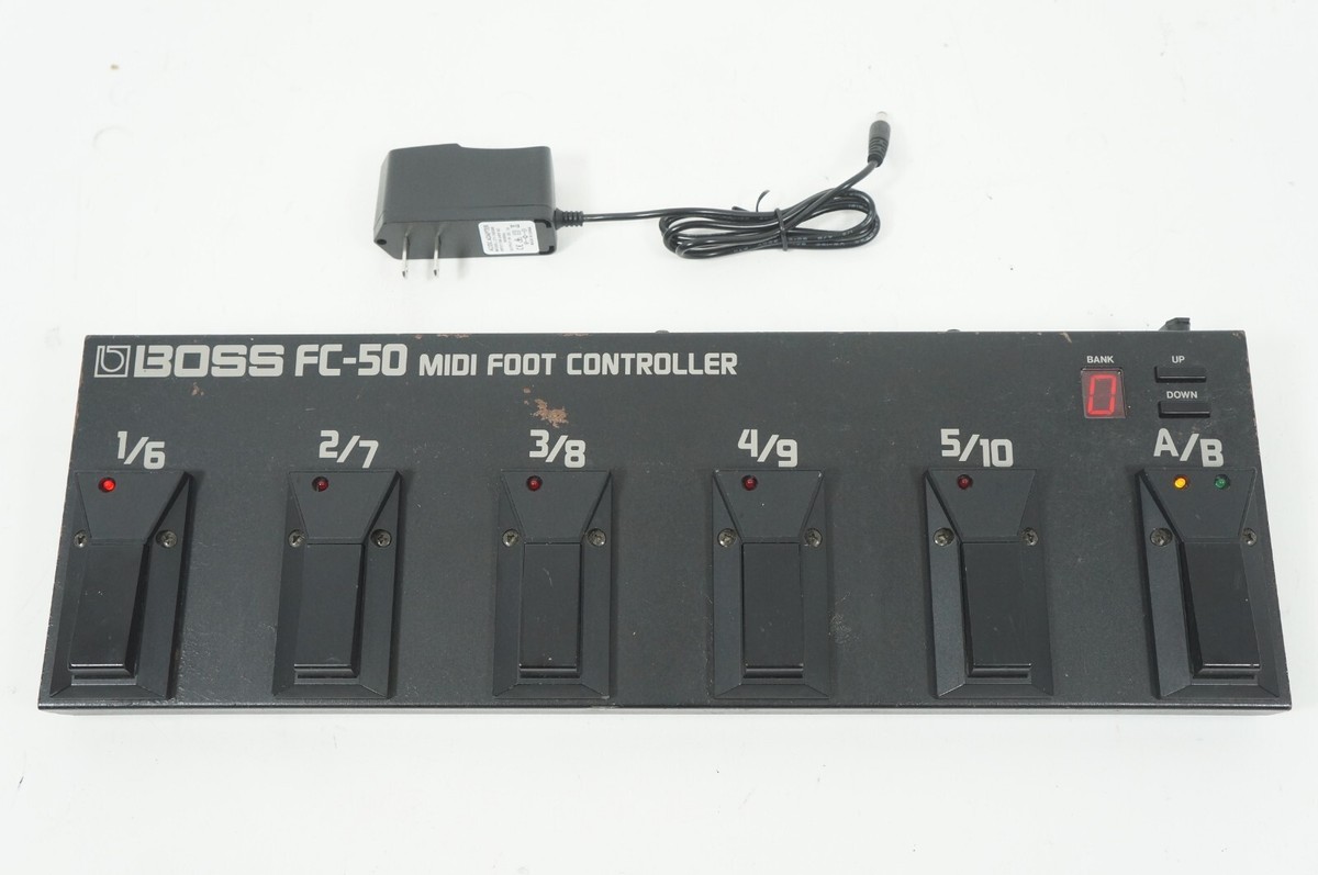 BOSS/ボス MIDIフットコントローラー FC-50 メンテナンス済み 即決