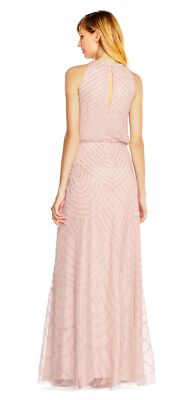 halter dresses for plus size women Plus Size Halter Style Ruched Maxi Dress in Green main image 1