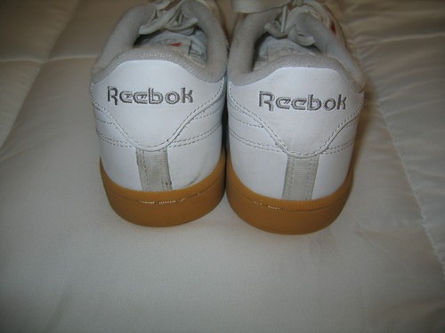 Zapato Deportivo Reebok Logo RARO Para Mujer Talla 6 Rojo Blanco Azul RARO - Imagen 2 de 5