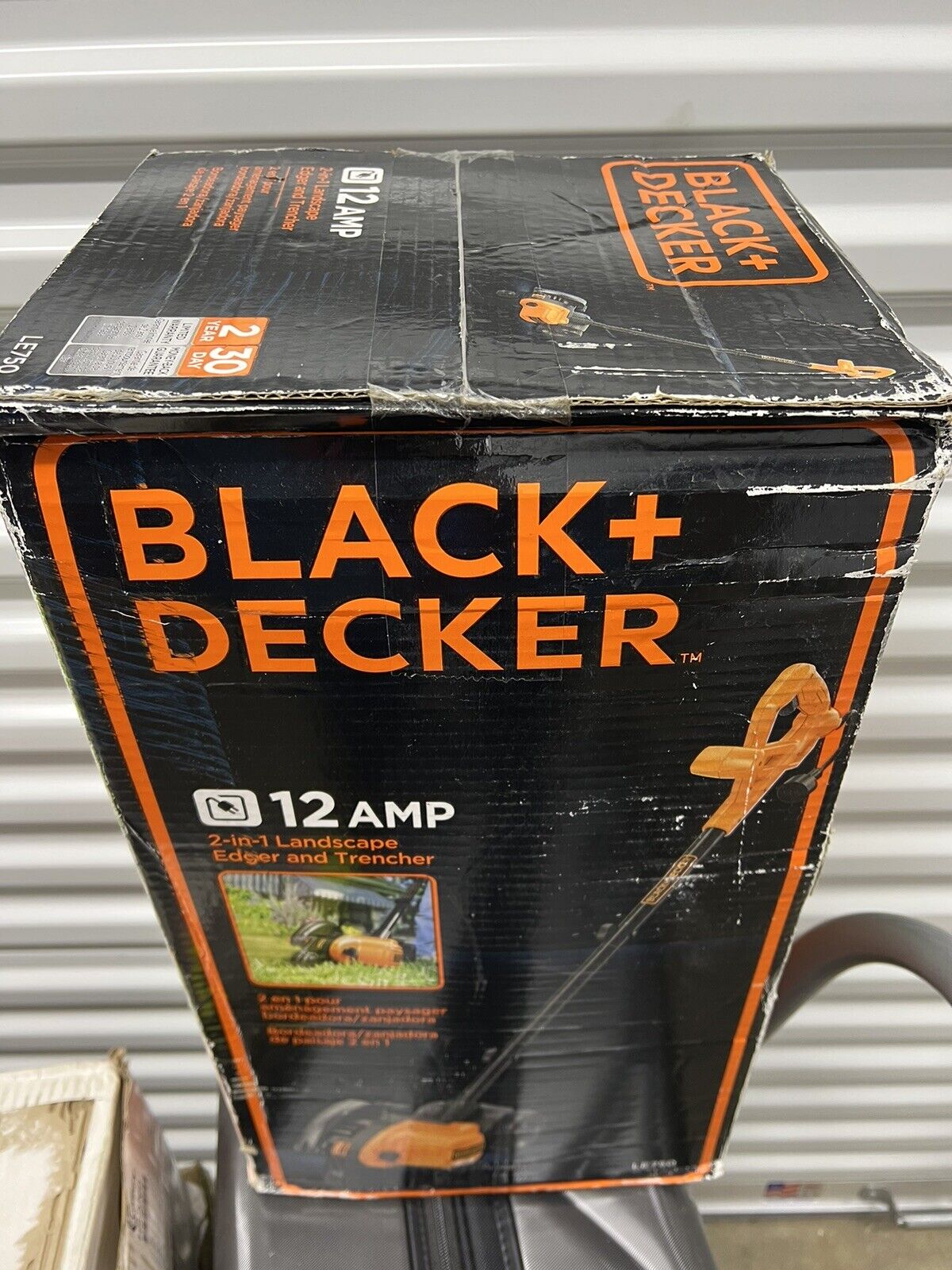 BLACK+DECKER LE750 Electric Landscape Weed Grass Edger Trimmer for sale  online