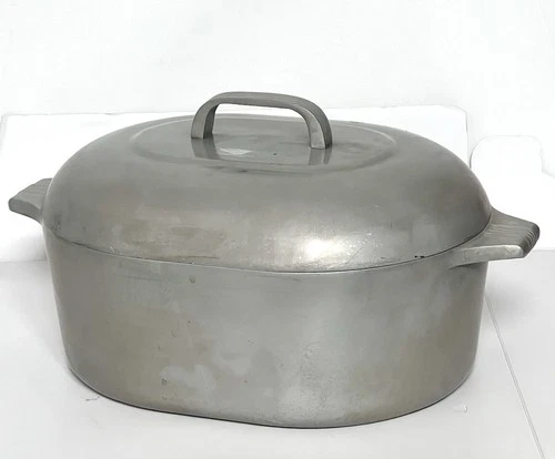Vintage Wagner Ware Sidney -0- Magnalite 4265-P Dutch Oven 8Qt - No Trivet