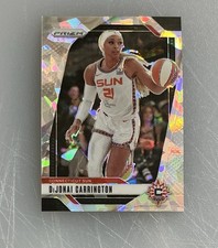 2024 WNBA Prizm #118 DiJonai Carrington Silver Cracked Ice Prizm Connecticut Sun