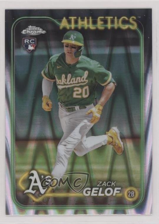 2024 Topps Chrome RayWave Refractor Zack Gelof #282 uk2