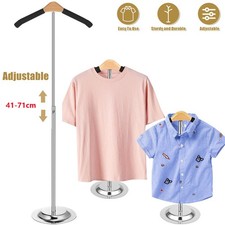 T Shirt Display Stand Adjustable Shoulder Stand Shirt Rack Garment Coat Holder