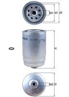 Mahle Kraftstofffilter KC 605D FüR Hyundai KIA