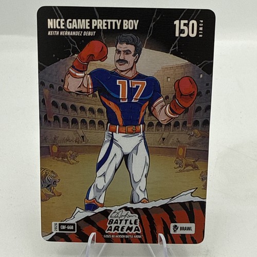 Bo Jackson Battle Arena Brawl Nice Game Pretty Boy Keith Hernandez Colosseum