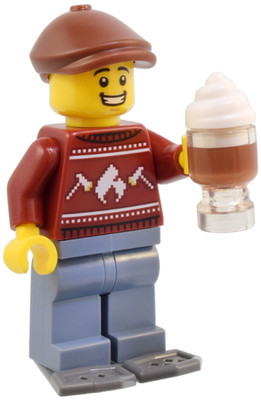 Advent Calendar 2024, City (Day 9) - Snowshoer with Holiday Sweater 60436-10