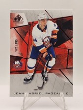 2021-22 Upper Deck SP Game Used - Jean-Gabriel Pageau #99 Red Fragment /205