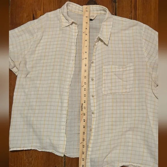 Universal Thread Women’s Windowpane Grid Butter Y… - image 6